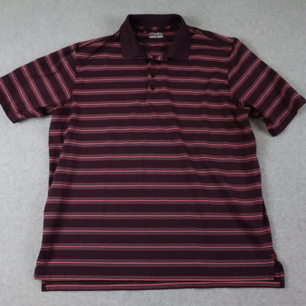 Under Armour Polo Shirt Mens XL Heatgear Loose Short‎ Sleeve Timber Ridge Golf